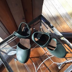 Green clogs, Lotta from Stockholm, Sz 38.